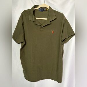 Polo Ralph Lauren Olive XL Slim Preppy Country Club Business Casual 100% Cotton